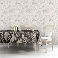 Wild Animal Skins Tablecloth Snake and Crocodile Mix Skin - Wonder Print Shop