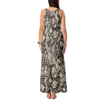 Wild Animal Skins Tank Maxi Dress Snake and Crocodile Mix Skin - Wonder Print Shop