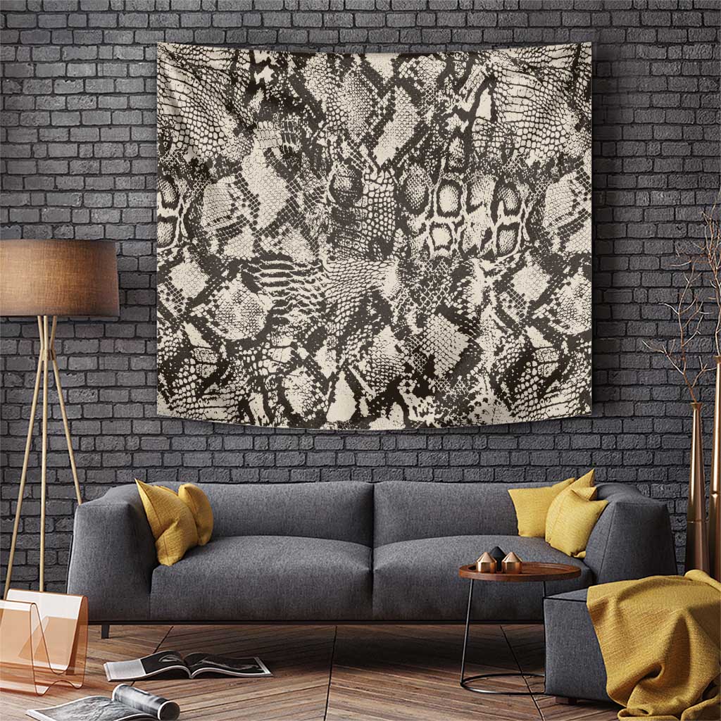 Wild Animal Skins Tapestry Snake and Crocodile Mix Skin - Wonder Print Shop