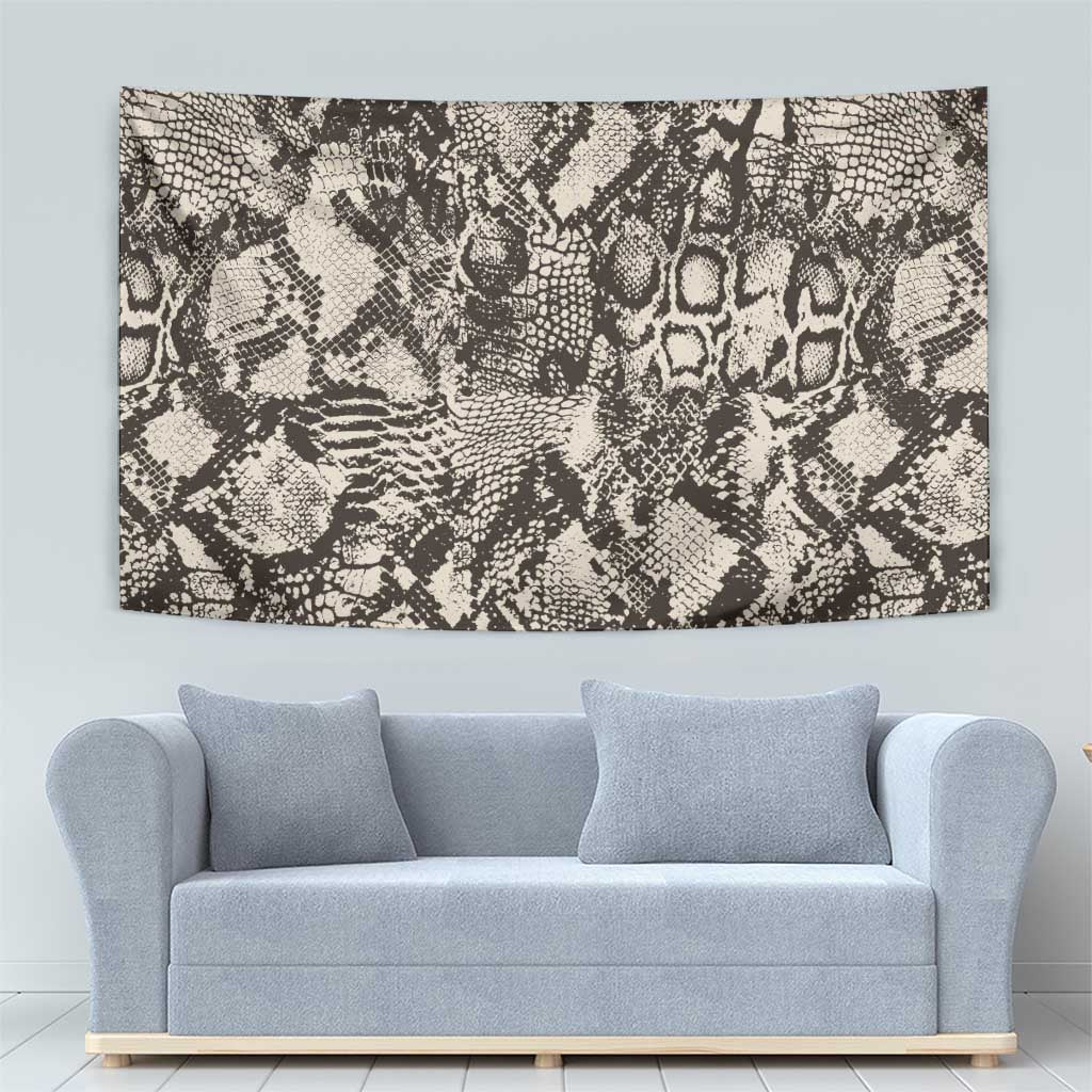 Wild Animal Skins Tapestry Snake and Crocodile Mix Skin - Wonder Print Shop