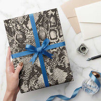 African Wild Animal Skins Wrapping Paper Snake and Crocodile Mix Skin - Wonder Print Shop