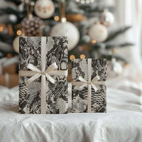 African Wild Animal Skins Wrapping Paper Snake and Crocodile Mix Skin - Wonder Print Shop