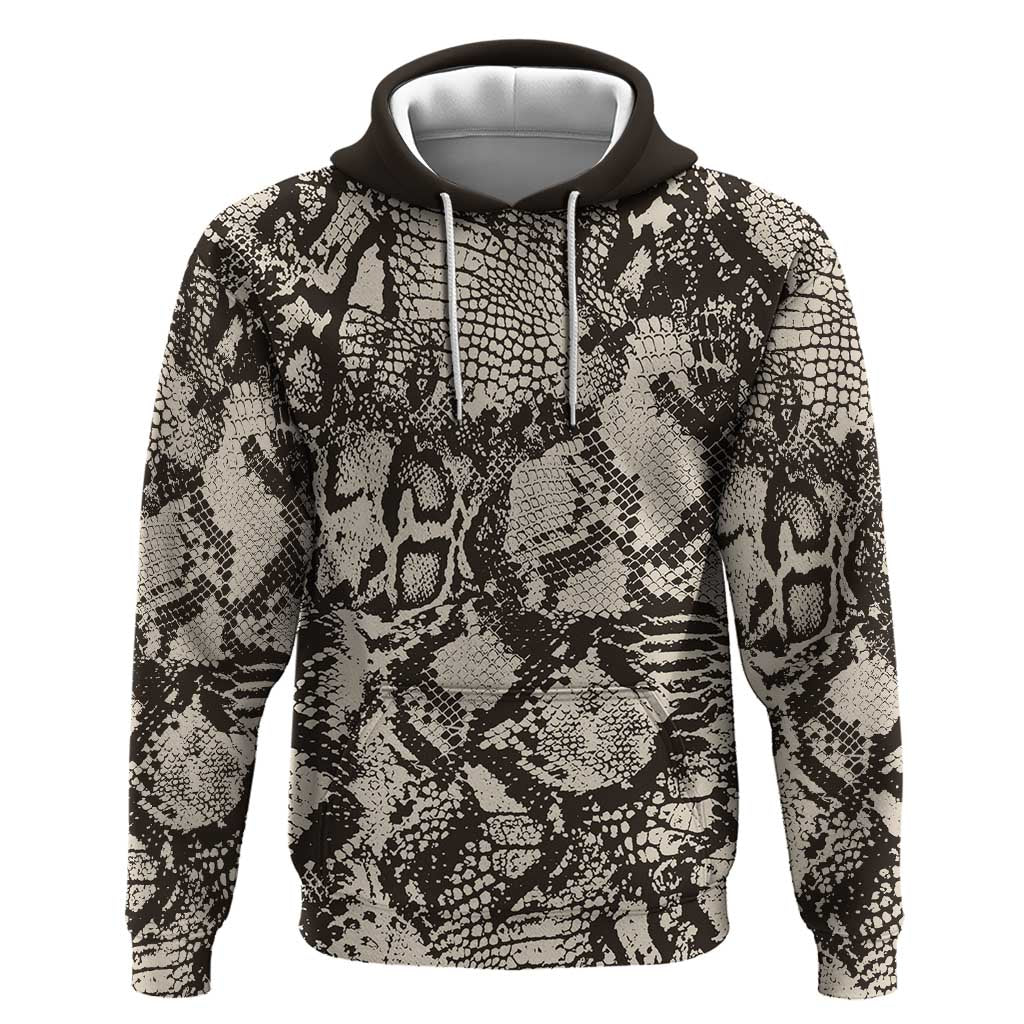 Wild Animal Skins Zip Hoodie Snake and Crocodile Mix Skin - Wonder Print Shop
