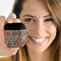 Wild Animal Skins AirPods Case Vintage Snake Skin Pattern - Wonder Print Shop