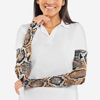 Wild Animal Skins Arm Sleeves Vintage Snake Skin Pattern - Wonder Print Shop