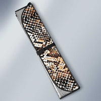 Wild Animal Skins Auto Sun Shade Vintage Snake Skin Pattern - Wonder Print Shop