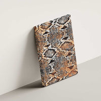 Wild Animal Skins Canvas Wall Art Vintage Snake Skin Pattern - Wonder Print Shop
