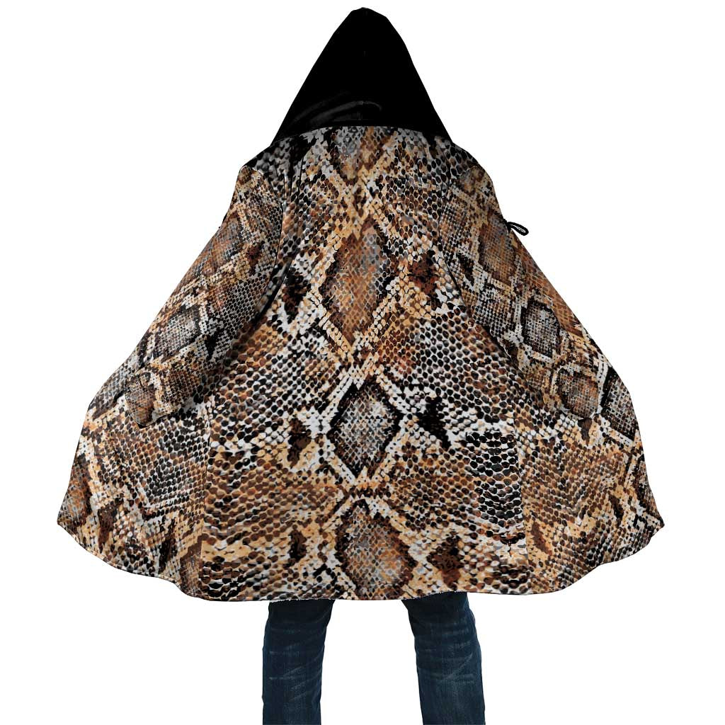 Wild Animal Skins Cloak Vintage Snake Skin Pattern - Wonder Print Shop
