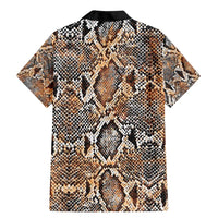 Wild Animal Skins Family Matching Mermaid Dress and Hawaiian Shirt Vintage Snake Skin Pattern - Wonder Print Shop
