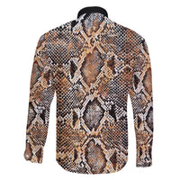 Wild Animal Skins Family Matching Puletasi and Hawaiian Shirt Vintage Snake Skin Pattern - Wonder Print Shop