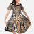Wild Animal Skins Family Matching Summer Maxi Dress and Hawaiian Shirt Vintage Snake Skin Pattern - Wonder Print Shop