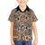 Wild Animal Skins Family Matching Summer Maxi Dress and Hawaiian Shirt Vintage Snake Skin Pattern - Wonder Print Shop