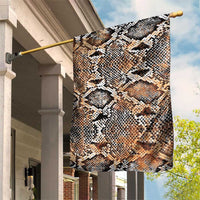 Wild Animal Skins Garden Flag Vintage Snake Skin Pattern - Wonder Print Shop