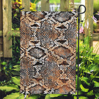 Wild Animal Skins Garden Flag Vintage Snake Skin Pattern - Wonder Print Shop