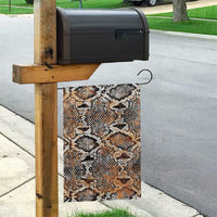 Wild Animal Skins Garden Flag Vintage Snake Skin Pattern - Wonder Print Shop