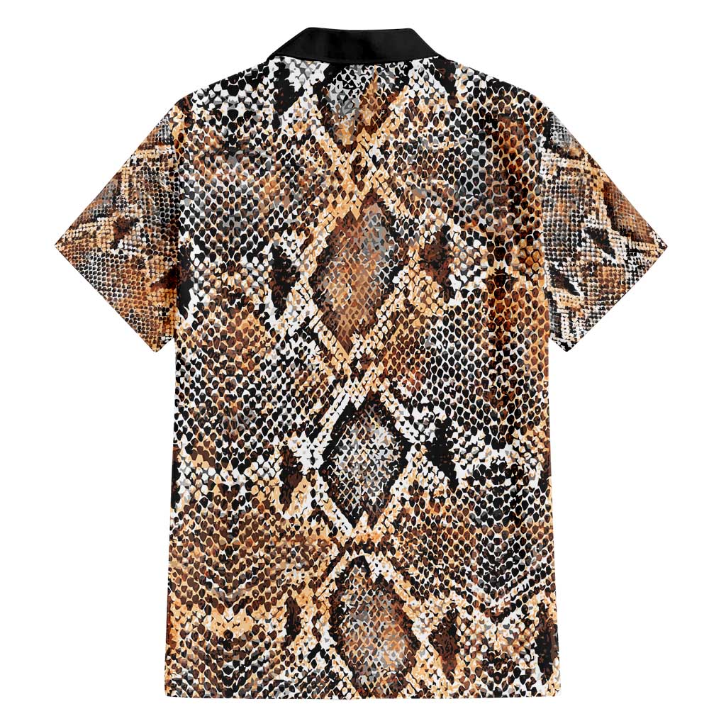 Wild Animal Skins Hawaiian Shirt Vintage Snake Skin Pattern - Wonder Print Shop