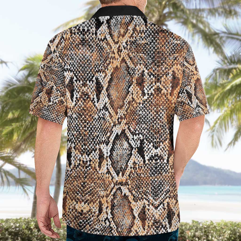 Wild Animal Skins Hawaiian Shirt Vintage Snake Skin Pattern - Wonder Print Shop