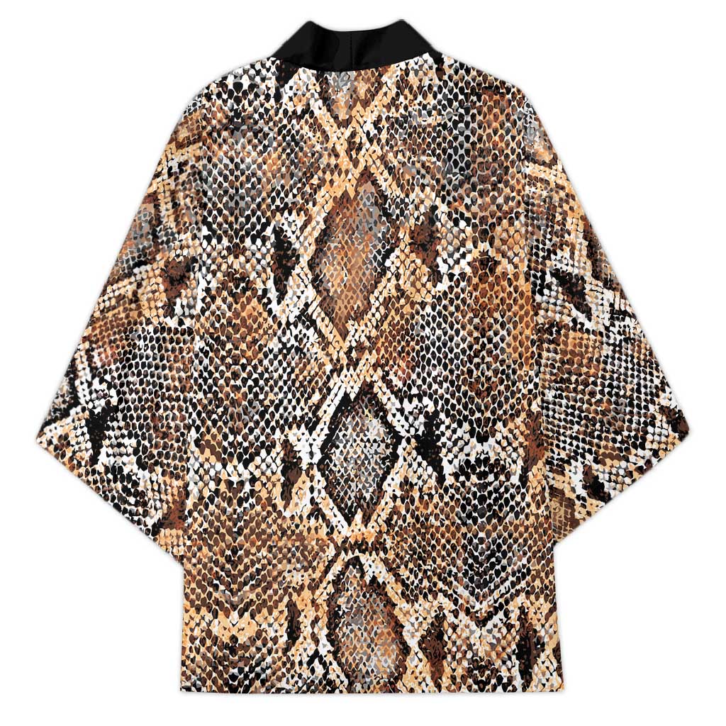 Wild Animal Skins Kimono Vintage Snake Skin Pattern - Wonder Print Shop