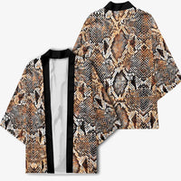 Wild Animal Skins Kimono Vintage Snake Skin Pattern - Wonder Print Shop