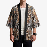 Wild Animal Skins Kimono Vintage Snake Skin Pattern - Wonder Print Shop