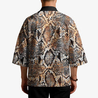 Wild Animal Skins Kimono Vintage Snake Skin Pattern - Wonder Print Shop