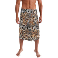 Wild Animal Skins Lavalava Vintage Snake Skin Pattern - Wonder Print Shop