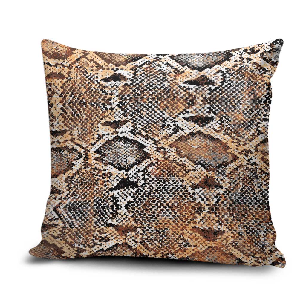 Wild Animal Skins Pillow Cover Vintage Snake Skin Pattern - Wonder Print Shop