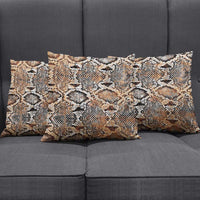 Wild Animal Skins Pillow Cover Vintage Snake Skin Pattern - Wonder Print Shop