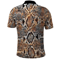 Wild Animal Skins Polo Shirt Vintage Snake Skin Pattern - Wonder Print Shop