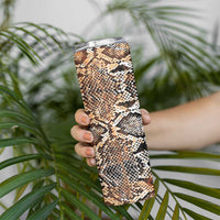 Wild Animal Skins Skinny Tumbler Vintage Snake Skin Pattern - Wonder Print Shop