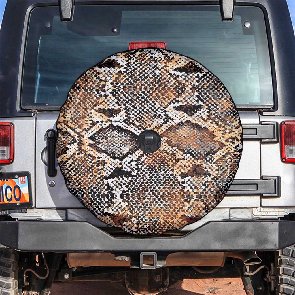 Wild Animal Skins Spare Tire Cover Vintage Snake Skin Pattern - Wonder Print Shop