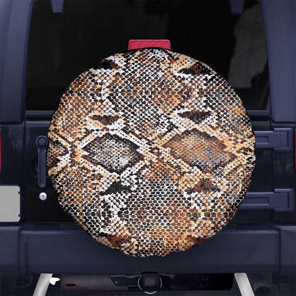 Wild Animal Skins Spare Tire Cover Vintage Snake Skin Pattern - Wonder Print Shop