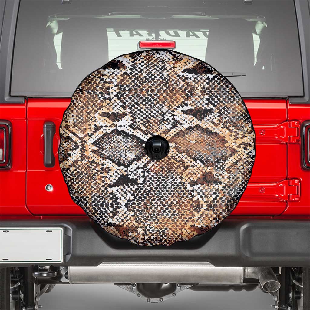 Wild Animal Skins Spare Tire Cover Vintage Snake Skin Pattern - Wonder Print Shop