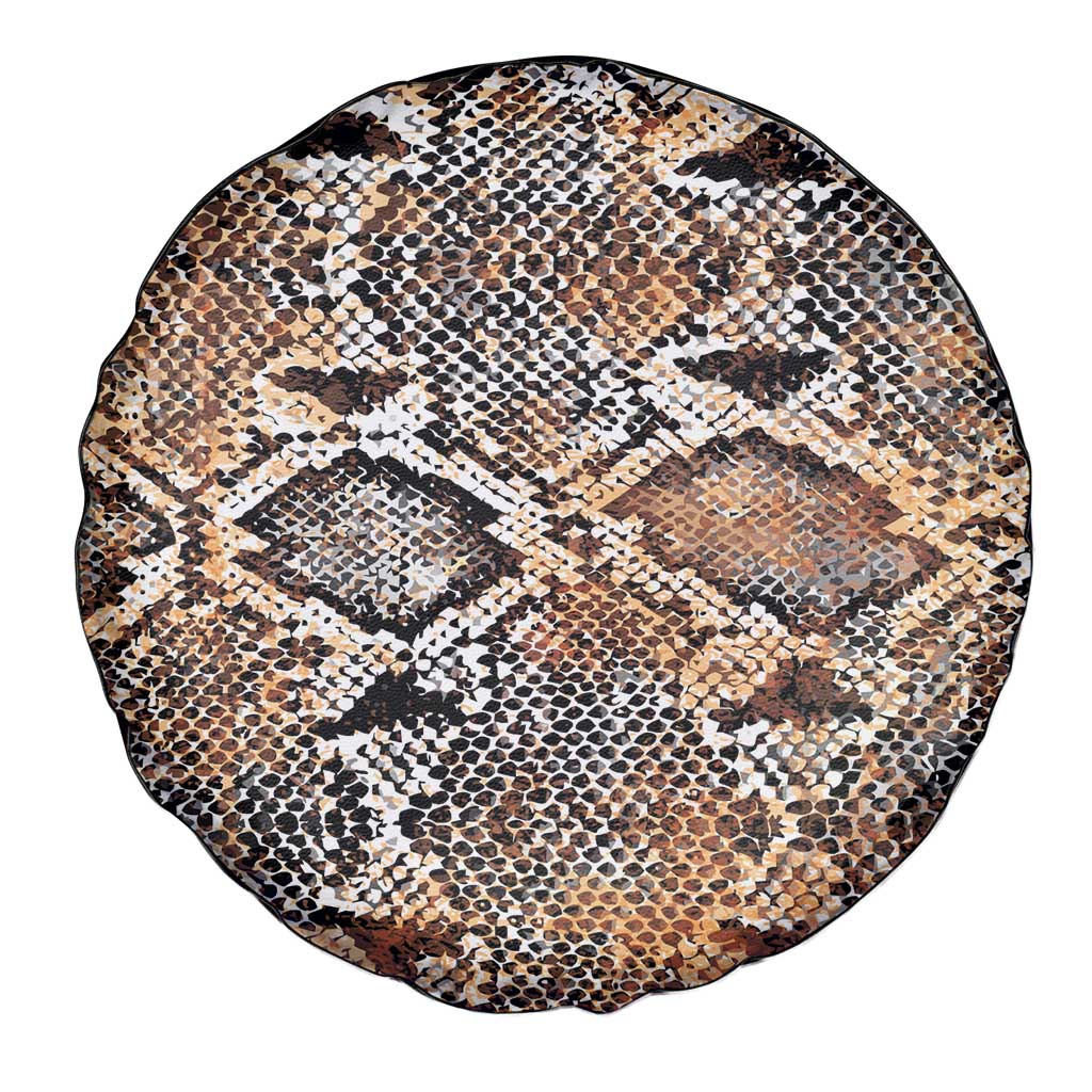 Wild Animal Skins Spare Tire Cover Vintage Snake Skin Pattern - Wonder Print Shop