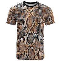 Wild Animal Skins T Shirt Vintage Snake Skin Pattern - Wonder Print Shop