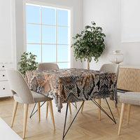 Wild Animal Skins Tablecloth Vintage Snake Skin Pattern - Wonder Print Shop