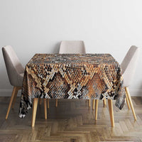 Wild Animal Skins Tablecloth Vintage Snake Skin Pattern - Wonder Print Shop