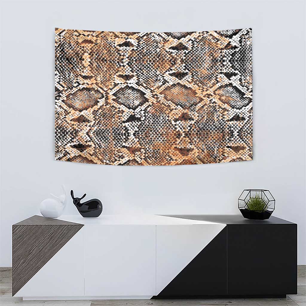 Wild Animal Skins Tapestry Vintage Snake Skin Pattern - Wonder Print Shop