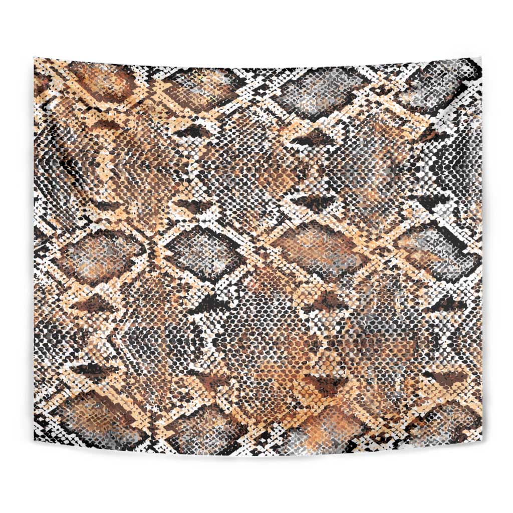 Wild Animal Skins Tapestry Vintage Snake Skin Pattern - Wonder Print Shop