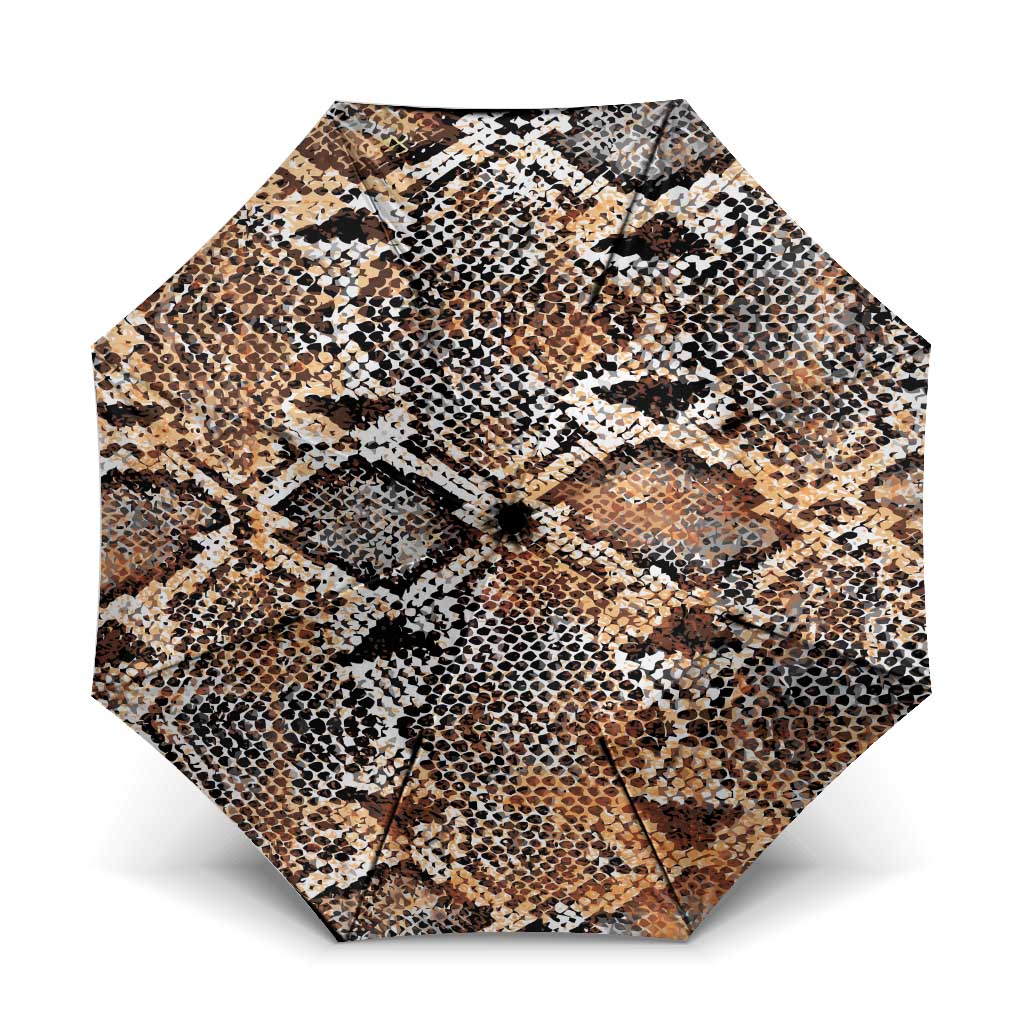 Wild Animal Skins Umbrella Vintage Snake Skin Pattern - Wonder Print Shop