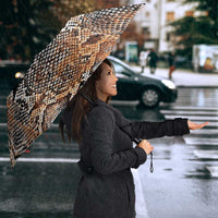 Wild Animal Skins Umbrella Vintage Snake Skin Pattern - Wonder Print Shop