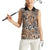 Wild Animal Skins Women Sleeveless Polo Shirt Vintage Snake Skin Pattern - Wonder Print Shop
