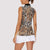Wild Animal Skins Women Sleeveless Polo Shirt Vintage Snake Skin Pattern - Wonder Print Shop