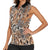 Wild Animal Skins Women Sleeveless Polo Shirt Vintage Snake Skin Pattern - Wonder Print Shop
