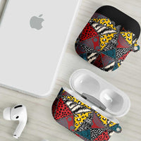 Wild Animal Skins AirPods Case Triangles Pattern Afro Pattern Style - Wonder Print Shop