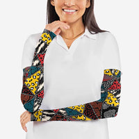 Wild Animal Skins Arm Sleeves Triangles Pattern Afro Pattern Style - Wonder Print Shop
