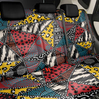 Wild Animal Skins Back Car Seat Cover Triangles Pattern Afro Pattern Style - Wonder Print Shop