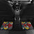Wild Animal Skins Car Mats Triangles Pattern Afro Pattern Style - Wonder Print Shop