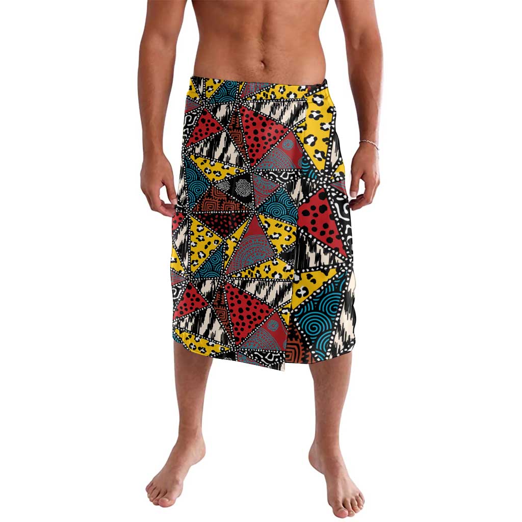 Wild Animal Skins Lavalava Triangles Pattern Afro Pattern Style - Wonder Print Shop