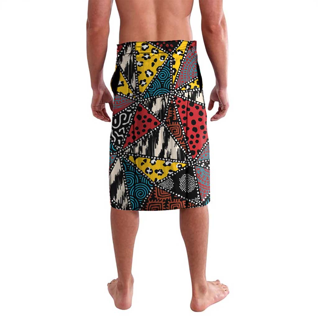 Wild Animal Skins Lavalava Triangles Pattern Afro Pattern Style - Wonder Print Shop